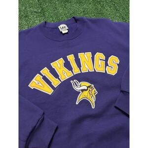 Vintage 2001 Lee Sport NFL Minnesota Vikings Crewneck